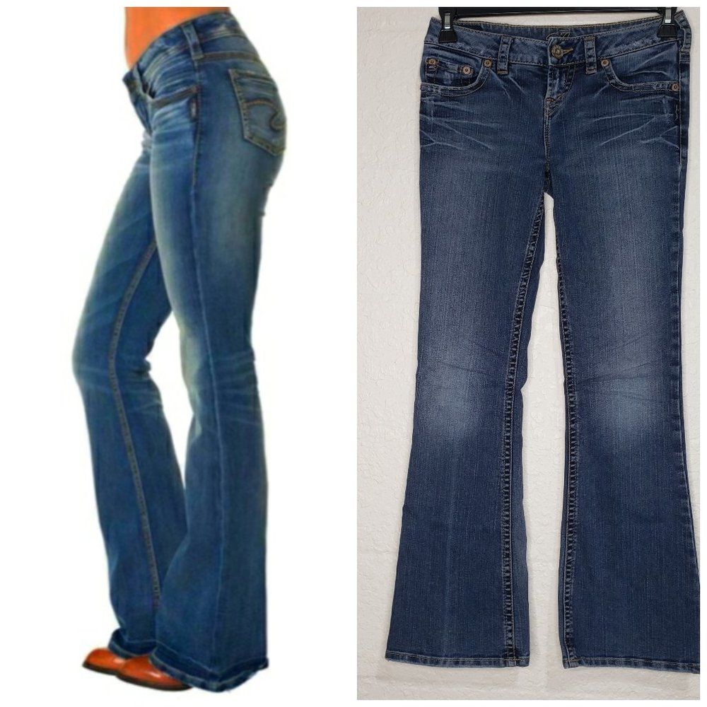 Silver Jeans Aiko Blue Denim Jeans 26x31